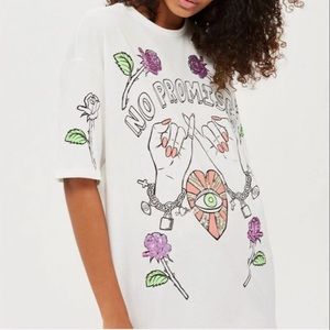 Top Shop sequins t-shirt